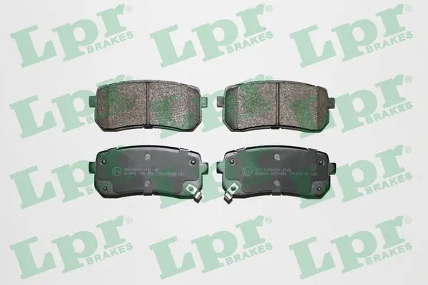 LPR 05P1450 Комплект тормозных колодок
