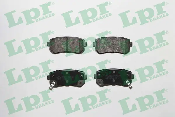 LPR 05P1344 Комплект тормозных колодок