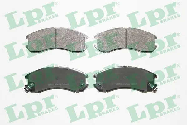 LPR 05P036 Колодки тормозные MAZDA 626