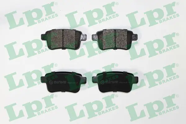 LPR 05P1487 Комплект тормозных колодок