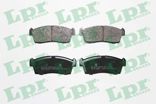 LPR 05P1442 Комплект тормозных колодок