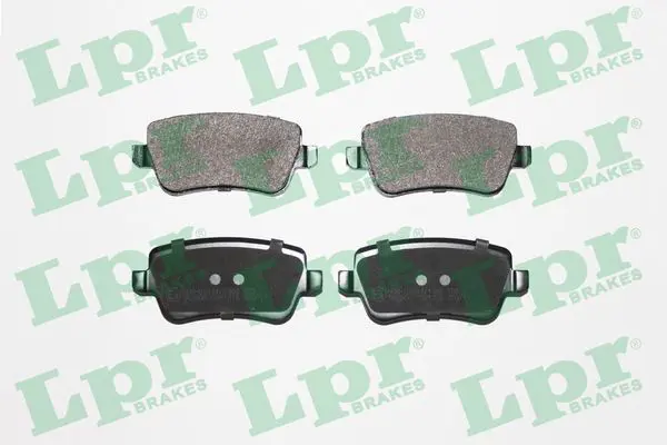LPR 05P1218 Колодки тормозные дисковые LPR