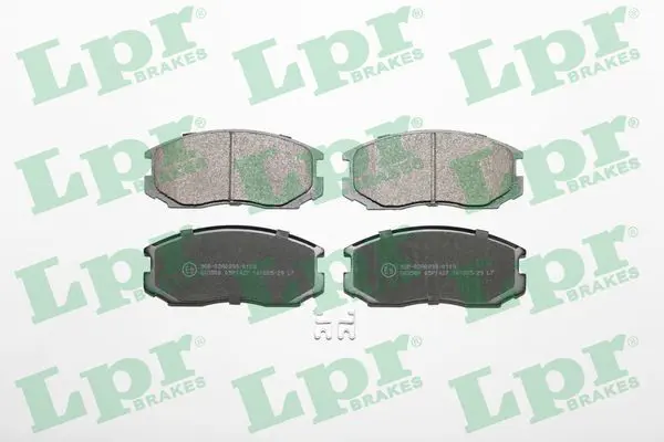 LPR 05P1427 Комплект тормозных колодок