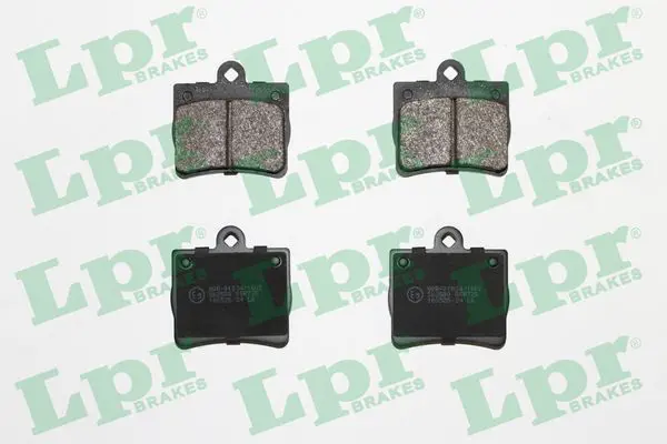 LPR 05P725 Комплект тормозных колодок
