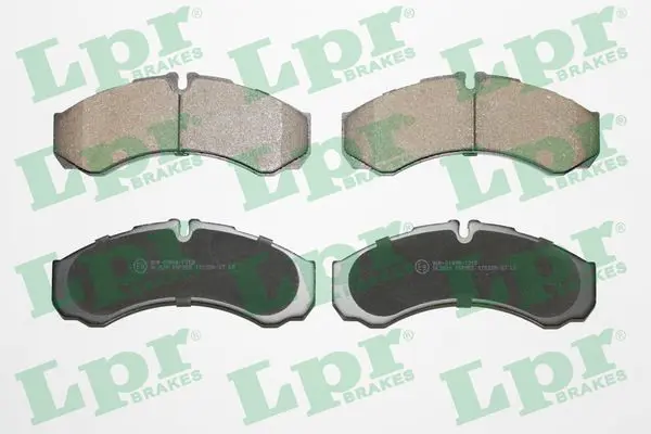 LPR 05P955 Колодки тормозные IVECO DAILY