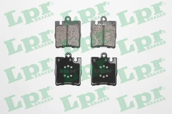 LPR 05P957 Колодки тормозные дисковые