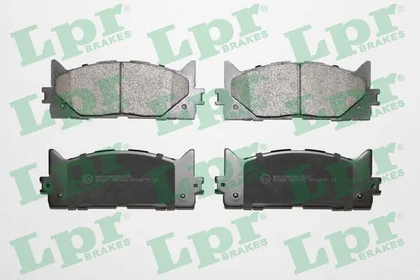 LPR 05P1593 Комплект тормозных колодок