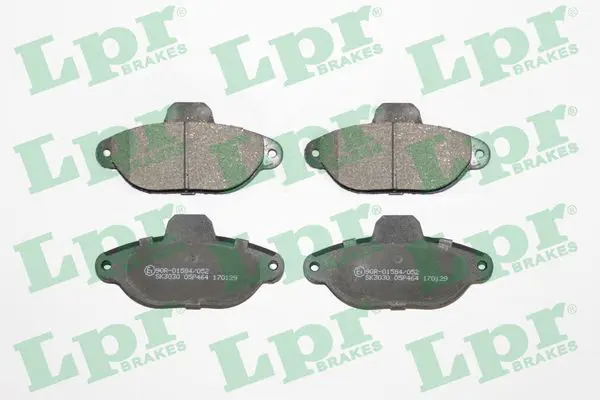 LPR 05P464 Тормозные колодки передние