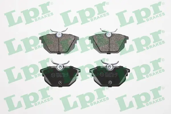 LPR 05P736 Колодки тормозные ALFA ROMEO