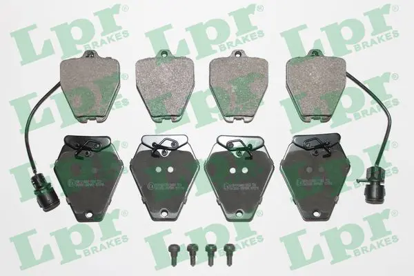 LPR 05P981 Колодки тормозные дисковые