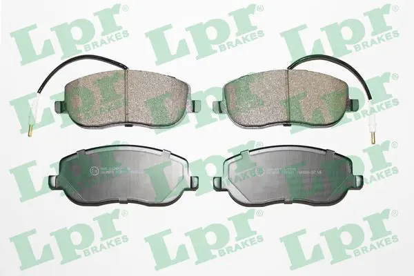 LPR 05P831 Колодки тормозные CITROEN