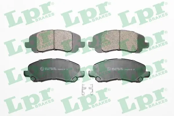 Lpr 05P1430 Колодки тормозные дисковые