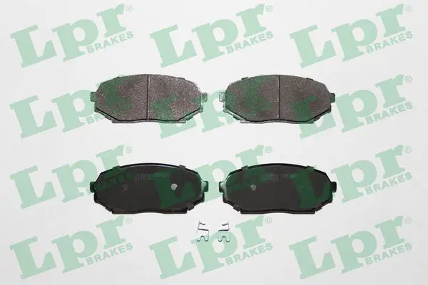 LPR 05P525 Комплект тормозных колодок