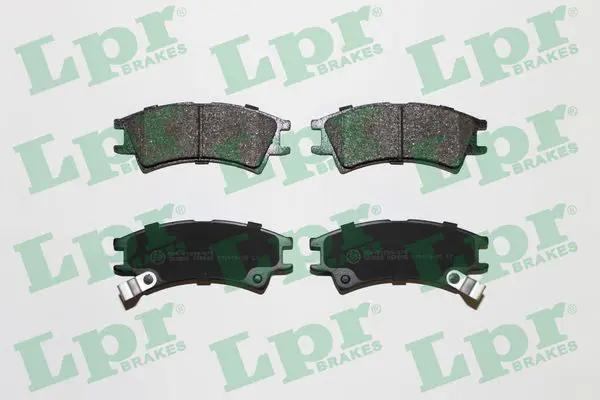 LPR 05P695 Комплект тормозных колодок