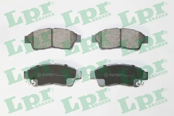 LPR 05P561 Комплект тормозных колодок
