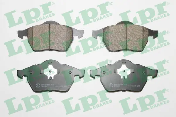 LPR 05P639 Комплект тормозных колодок