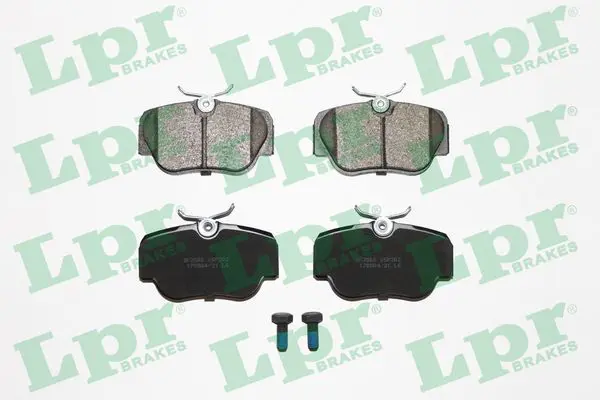 LPR 05P302 Колодки тормозные MERCEDES