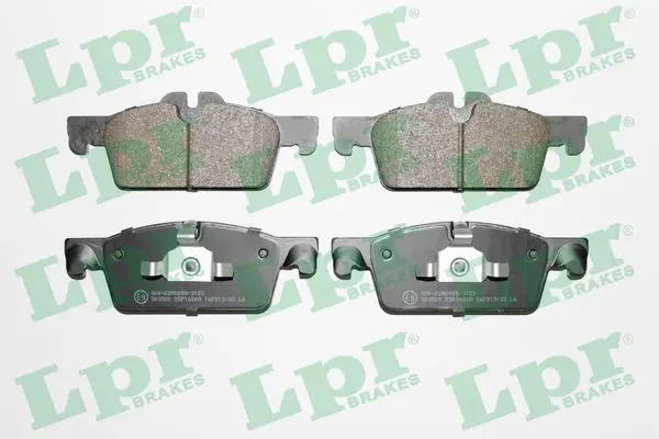 LPR 05P1626 LPR 05P1626 Колодки тормозные