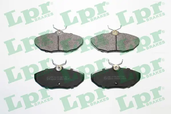 LPR 05P854 Колодки тормозные дисковые