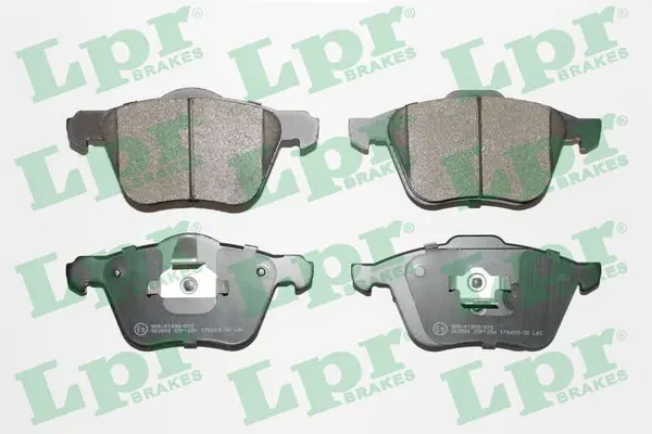 Lpr 05P1286 Колодки тормозные VOLVO