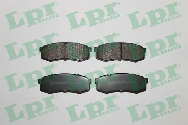 LPR 05P749 Комплект тормозных колодок