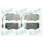 05P499 Колодки тормозные дисковые LPR