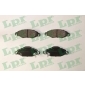 05P1001 LPR Колодки тормозные TOYOTA YARIS