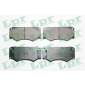 05P180 LPR Колодки тормозные дисковые LPR