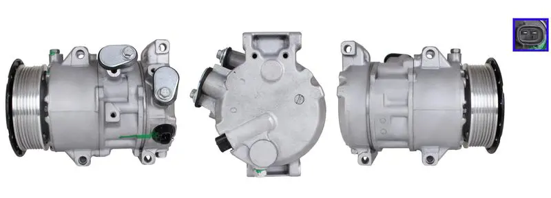 LUCAS ACP01217 Compressor, air conditioning