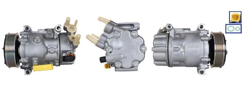 LUCAS ACP01273 Compressor, air conditioning