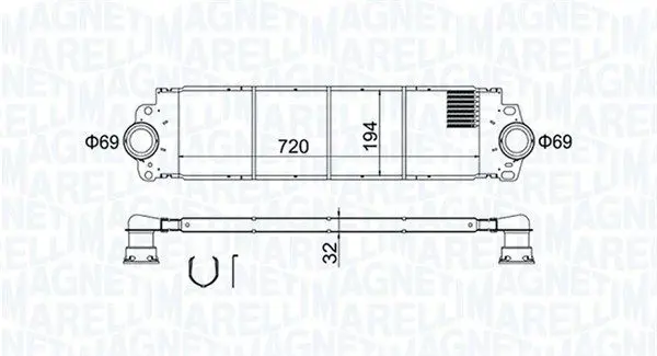351319204200 MST420 Интеркулер VW Multivan