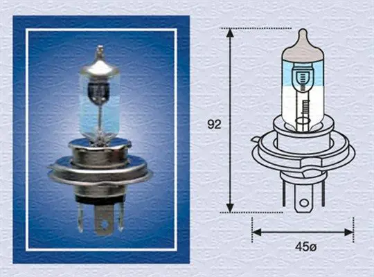 MAGNETI MARELLI 002585100000 Лампа накаливания