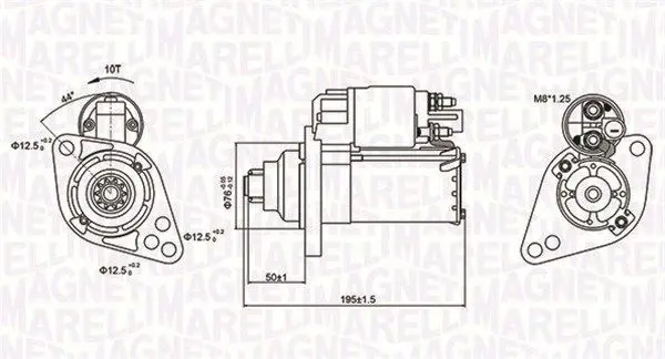 MAGNETI MARELLI 063721294010 Стартер