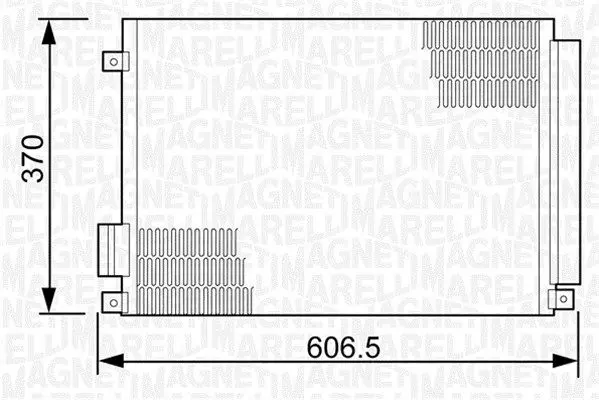 MAGNETI MARELLI 350203497000 Конденсатор