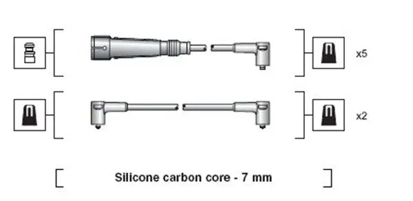 MAGNETI MARELLI 941318111047 Комплект электропроводки