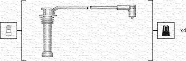 MAGNETI MARELLI 941318111142 Комплект электропроводки