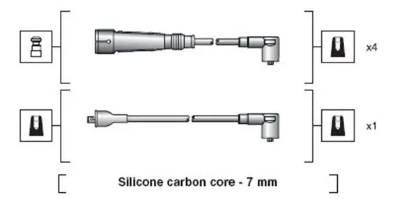 MAGNETI MARELLI 941318111155 Комплект электропроводки