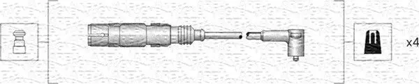 MAGNETI MARELLI 941318111164 Комплект электропроводки