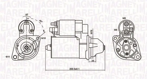 063721412010 Стартер BMW: 1 (E81,E87)