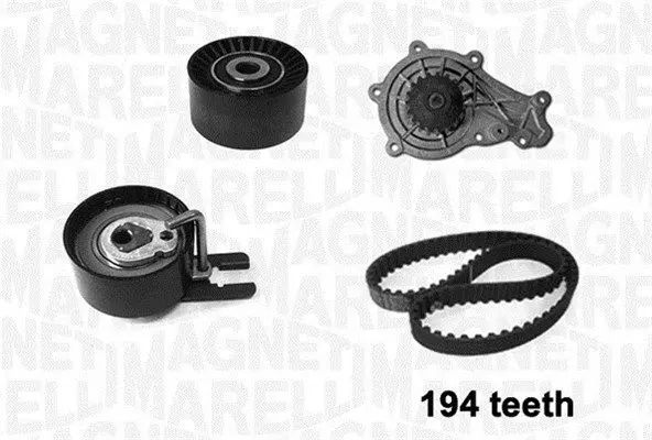 MAGNETI MARELLI 341404030001 Комплект водяного насоса /