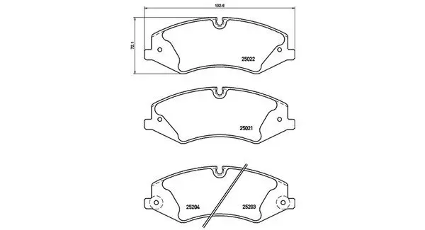 MAGNETI MARELLI 363700444022 SBB V BB LR 192,6x72,1x18,6