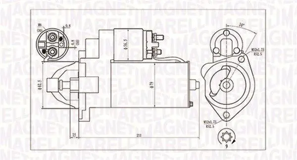 MAGNETI MARELLI 063720624010 Стартер