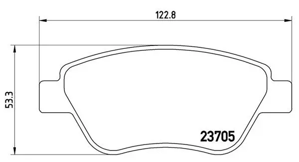 MAGNETI MARELLI 363700423099 SBB V BB FCA 122,8x53,3x17,8