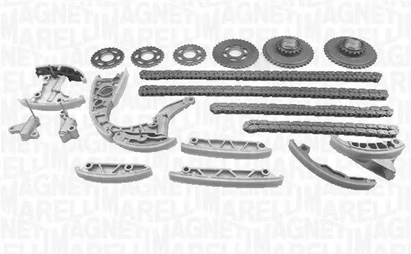 MAGNETI MARELLI 341500000860 Комплект цепи привода VW