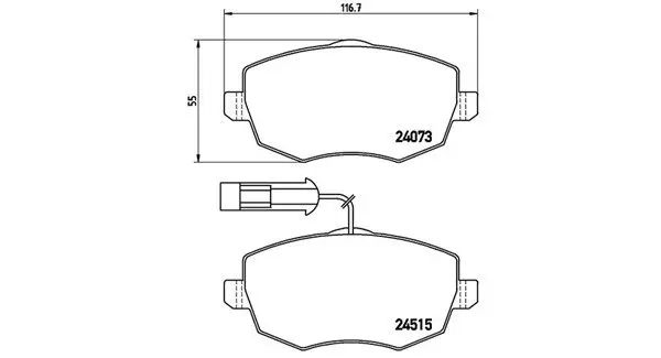 MAGNETI MARELLI 363700423128 SBB V BB FCA 116,7x55x16,4