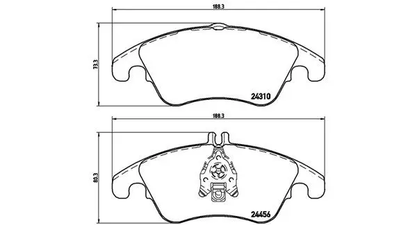 MAGNETI MARELLI 363700450069 SBB V BB MB 188,3x73,3x19,4