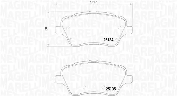 MAGNETI MARELLI 363700424151 SBB V BB FO 131,5x60x16,7