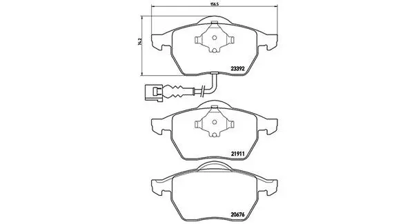 MAGNETI MARELLI 363700485045 SBB V BB VAG 156,5x74,2x20,6