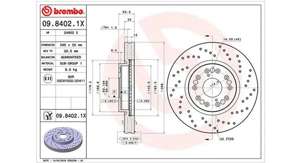 MAGNETI MARELLI 360406090102 Тормозной диск