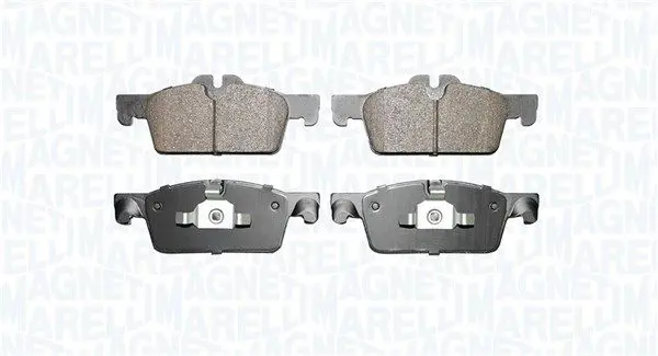 MAGNETI MARELLI 363916060854 Комплект тормозных колодок,